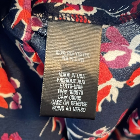 ZAC Zac Posen Floral Blouse 6 - Picture 4 of 4